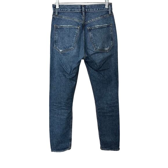 Agolde‎ Jamie Jeans Womens Size 23 Button Fly Distressed Raw Hems Organic Cotton - Picture 4 of 9